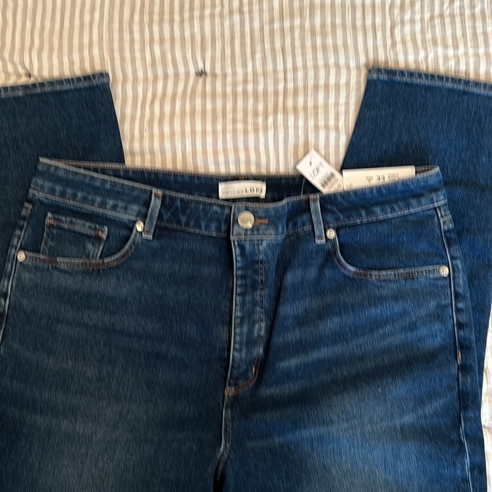 LOFT Curvy High Waist Skinny Jeans